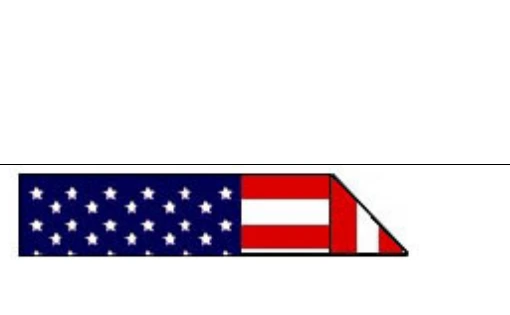 VA illustration of physical folding stage 5: Finish toward the blue field